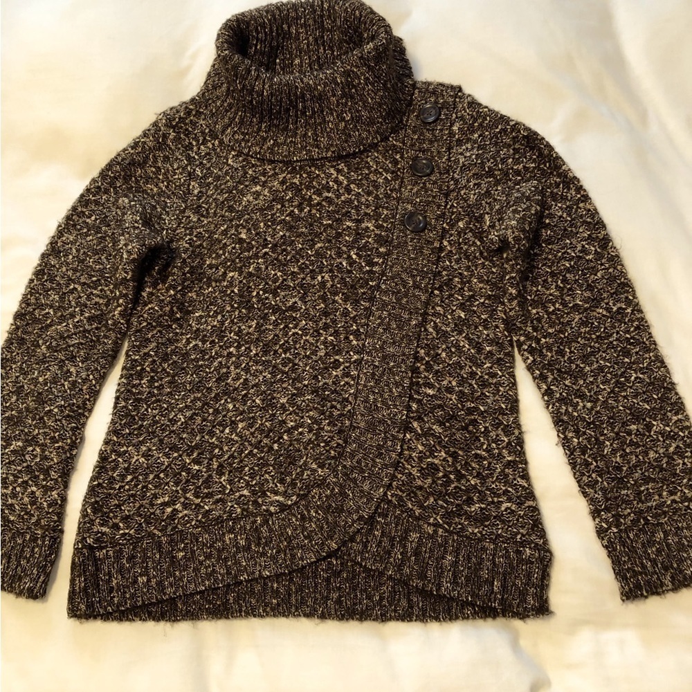 Jana Medium Cowl Neck Textured Sweater